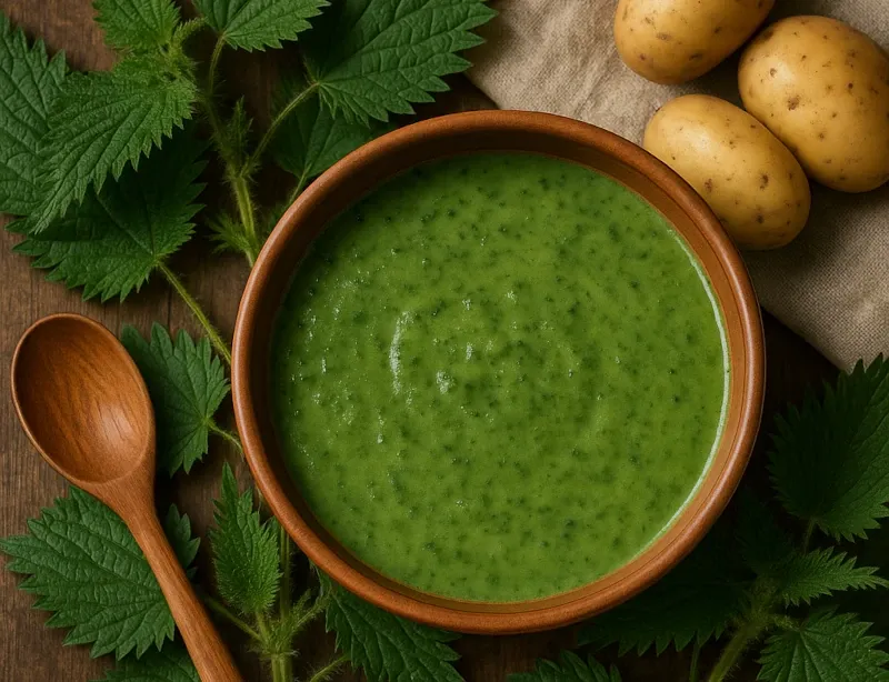  Urtiga: a planta que te queima mas pode virar sopa gourmet
